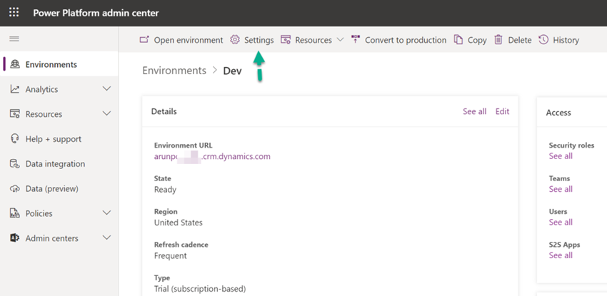 What is TDS and how to enable TDS in Dynamics 365 CE online